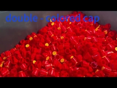 Двухцветные впрыскивающие колпачки